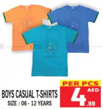 Gift Point BOYS CASUAL T-SHIRTS SIZE: 06-12 YEARS offer