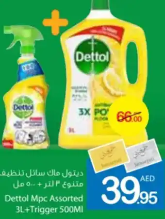 Ajman Market Dettol Mpc Assorted 3L+Trigger 500MI offer