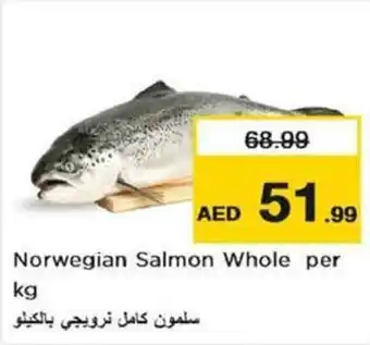 Nesto Norwegian Salmon Whole per kg offer