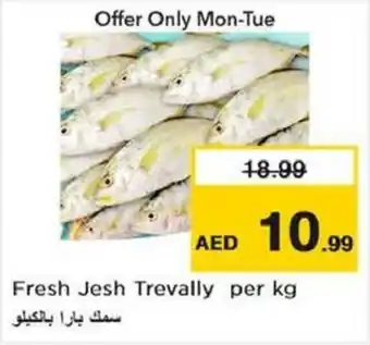 Nesto Fresh Jesh Trevally per kg offer