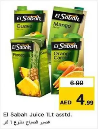 Nesto El Sabah Juice 1Lt asstd. offer