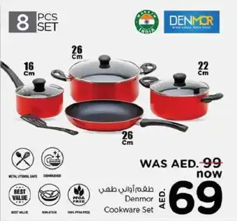 Nesto Denmor Cookware 8pcs Set offer