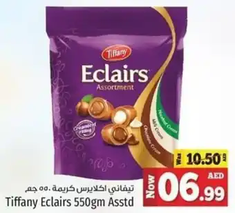 Kenz Hypermarket Tiffany Eclairs 550gm Asstd offer