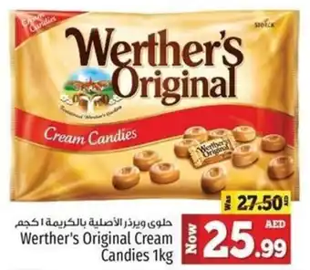 Kenz Hypermarket Werther's Original Cream Candies 1kg offer