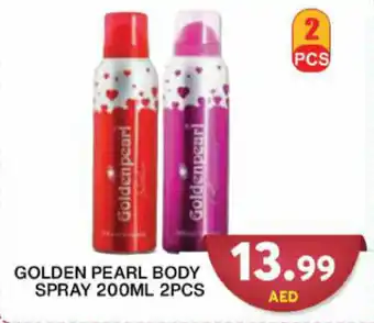 Grand Hyper Market GOLDEN PEARL BODY SPRAY 200ML 2PCS offer