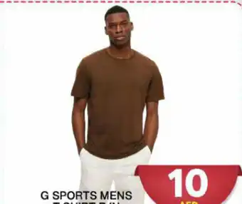 Grand Hyper Market G SPORTS MENS T SHIRT R/N offer