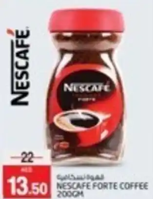 Safari Hypermarket NESCAFE FORTE COFFEE 200GM offer
