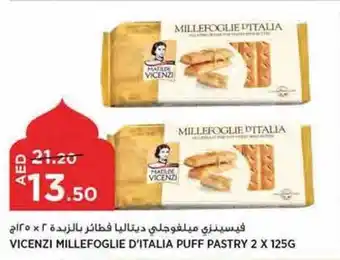 Aswaaq VICENZI MILLEFOGLIE D'ITALIA PUFF PASTRY 2 X 125G offer