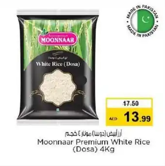 Nesto Moonnaar Premium White Rice (Dosa) 4Kg offer