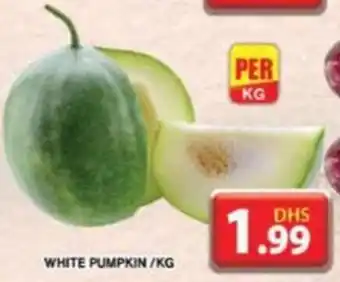 Grand Hyper Market WHITE PUMPKIN/KG offer