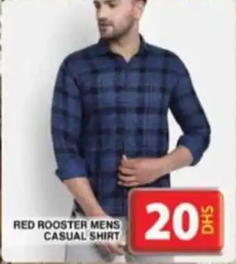 Grand Hyper Market RED ROOSTER MENS CASUAL SHIRT offer