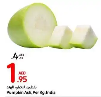 Carrefour Pumpkin Ash, Per Kg offer