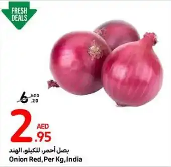 Carrefour Onion Red, Per Kg offer
