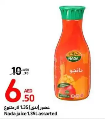 Carrefour Nada juice 1.35L assorted offer