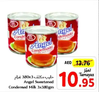 Union Coop Angel Sweetened Condensed Milk 3 x 380gm offer