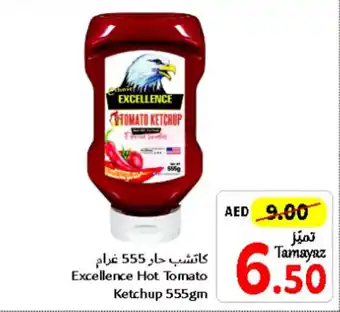 Union Coop Excellence Hot Tomato Ketchup 555gm offer