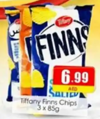 Amber Tiffany Finns Chips 3 x 85g offer