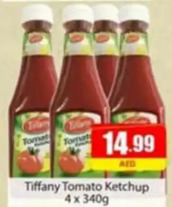 Amber Tiffany Tomato Ketchup 4 x 340g offer
