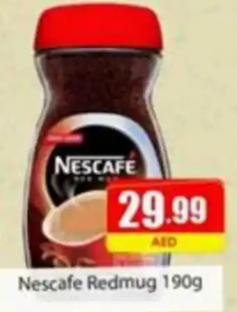 Amber Nescafe Redmug 190g offer