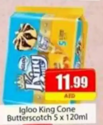 Amber Igloo King Cone Butterscotch 5 x 120mL offer