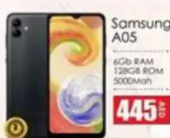 Amber Samsung A05 offer