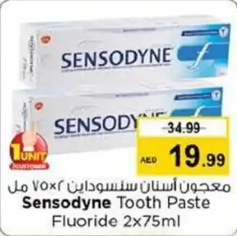 Nesto Sensodyne Tooth Paste Fluoride 2x75ml offer