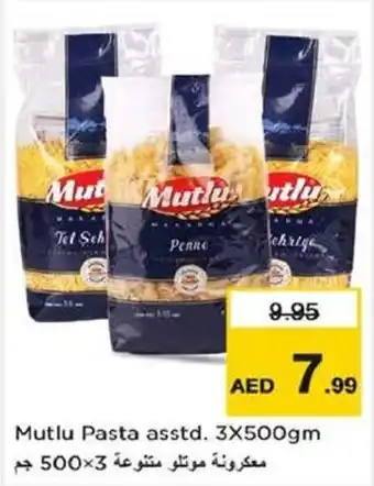 Nesto Mutlu Pasta asstd 3X500gm offer
