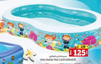 Kenz Hypermarket Intex Family Pool 2.62X1.60X46CM offer