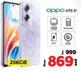 Kenz Hypermarket Oppo A79 5G 256GB offer