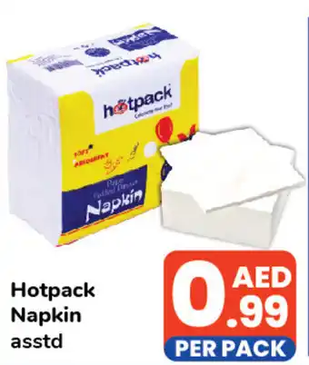 Day To Day Hotpack Napkin asstd offer