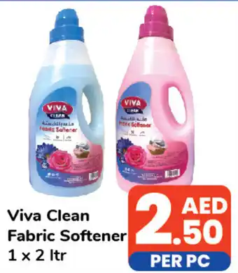 Day To Day Viva Clean Fabric Softener 1 x 2 ltr offer