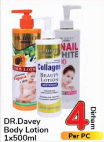 Day To Day DR Davey Body Lotion 1x500ml offer