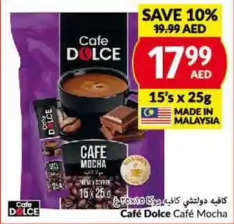 Viva Café Dolce Café Mocha 15's x 25g offer