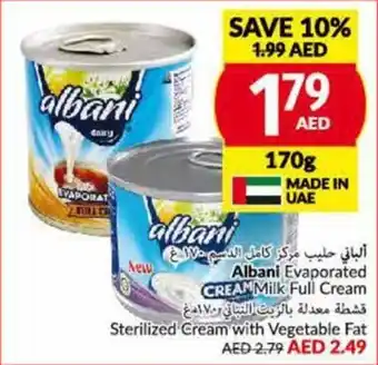 Viva Albani Evaporated Milk Full Cream 170g offer