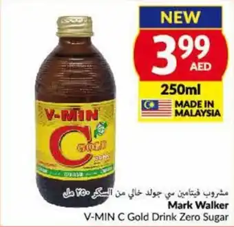Viva Mark Walker V-MIN C Gold Drink Zero Sugar 250mL offer