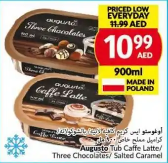 Viva Augusto Tub Caffe Latte / Three Chocolates / Salted Caramel 900mL offer
