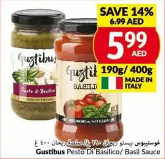 Viva Gustibus Pesto Di Basilico / Basil Sauce 190g / 400g offer