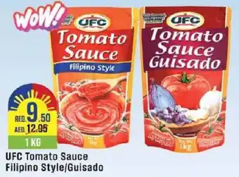 West Zone Supermarket UFC Tomato Sauce Filipino Style / Guisado 1kg offer