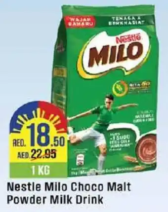 West Zone Supermarket Nestle Milo Choco Malt Powder Milk Drink 1kg offer