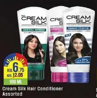 West Zone Supermarket Cream Silk Hair Conditioner Assorted 180mL offer