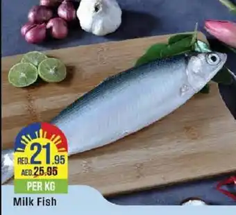 West Zone Supermarket Milk Fish offer