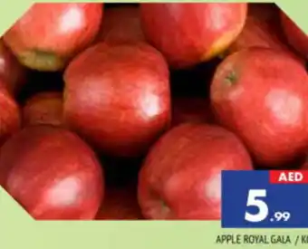 Al Madina Hypermarket APPLE ROYAL GALA / KG offer