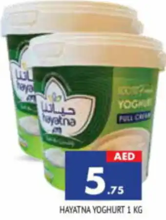 Al Madina Hypermarket HAYATNA YOGHURT 1 KG offer