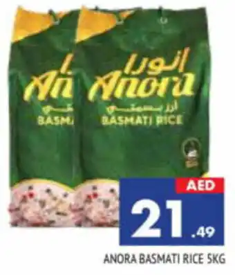 Al Madina Hypermarket ANORA BASMATI RICE 5KG offer
