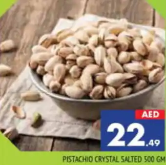 Al Madina Hypermarket PISTACHIO CRYSTAL SALTED 500 GM offer