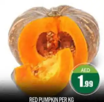 Bigmart RED PUMPKIN PER KG offer