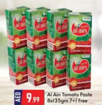 Bigmart Al Ain Tomato Paste 8x135gm 7+1 Free offer