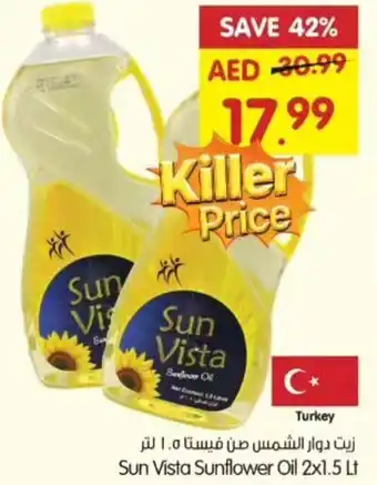 Gala Supermarket Sun Vista Sunflower Oil 2x1.5 Lt offer