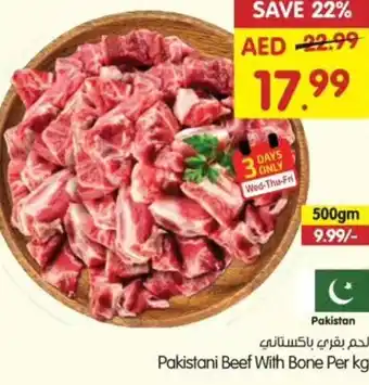 Gala Supermarket Beef With Bone Per kg offer