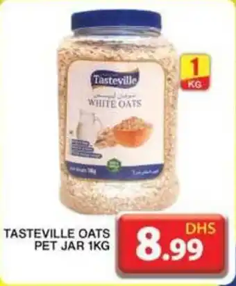 Grand Hyper Market TASTEVILLE OATS PET JAR 1KG offer